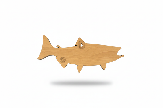 Muskie Wall Art Back - Studio White Background